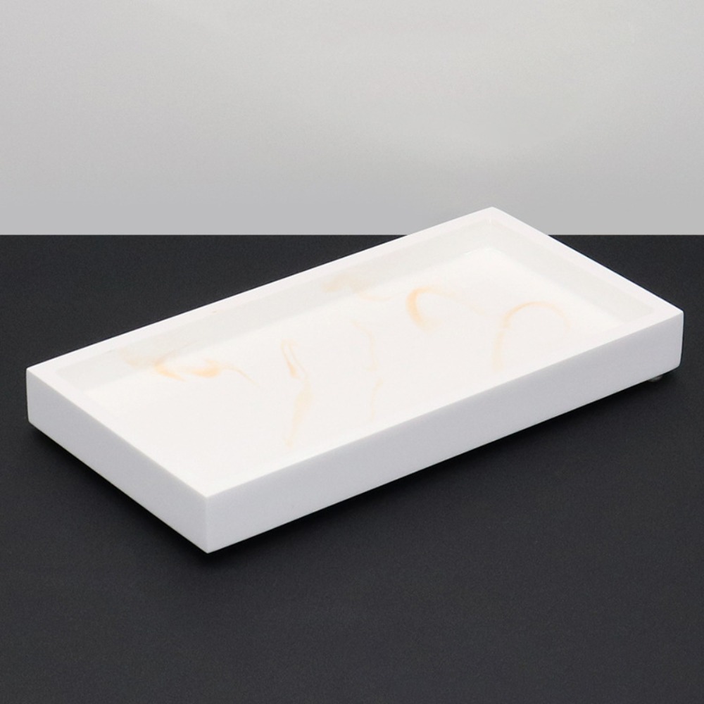Marble Serving Board - High Grade Marble Patterned Bathroom Counter