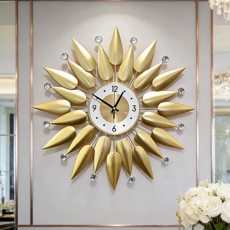 Luxury Wall Clock Metal Wall C - Luxury Lifestyle Watches review and price