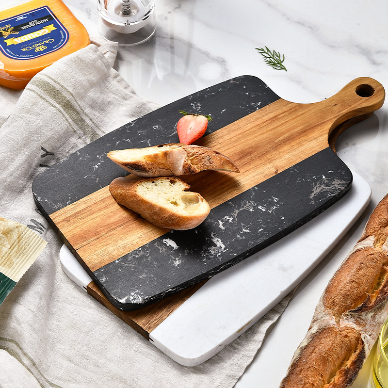 Mahogany Wood Grain Cutting Bo - Marble Serving Board review and price