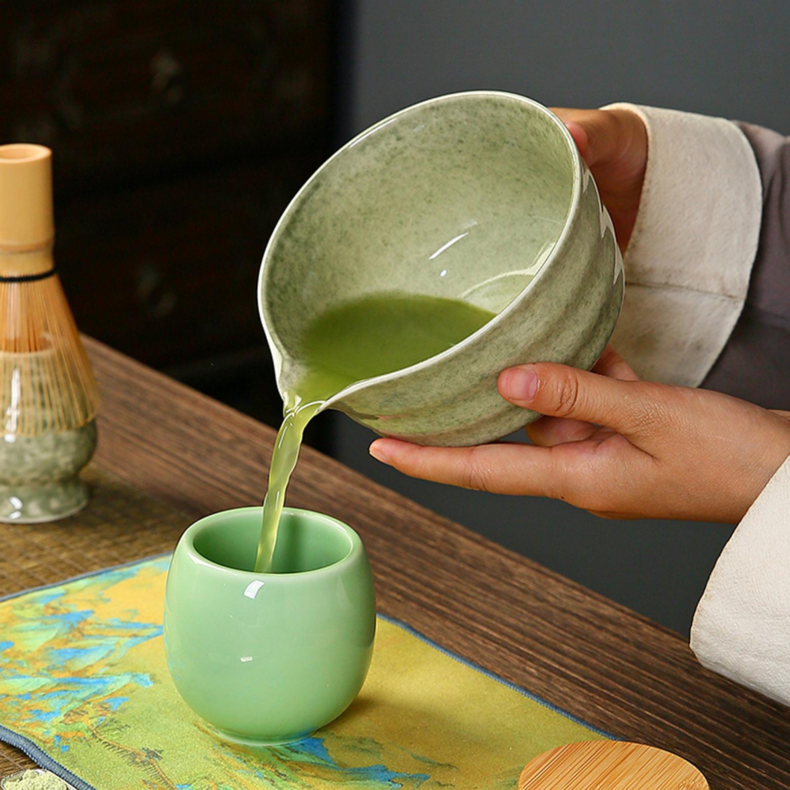 Ceramic Matcha Bowl with Spout - Handmade Ceramic Mug review and price