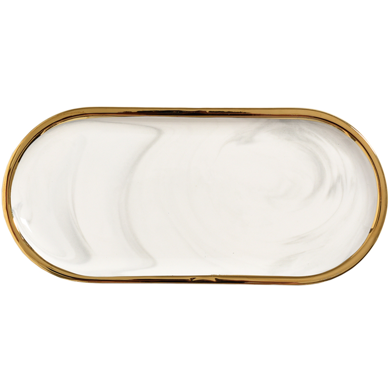 Nordic Marble Texture Tray Cer - Marble Serving Board review and price