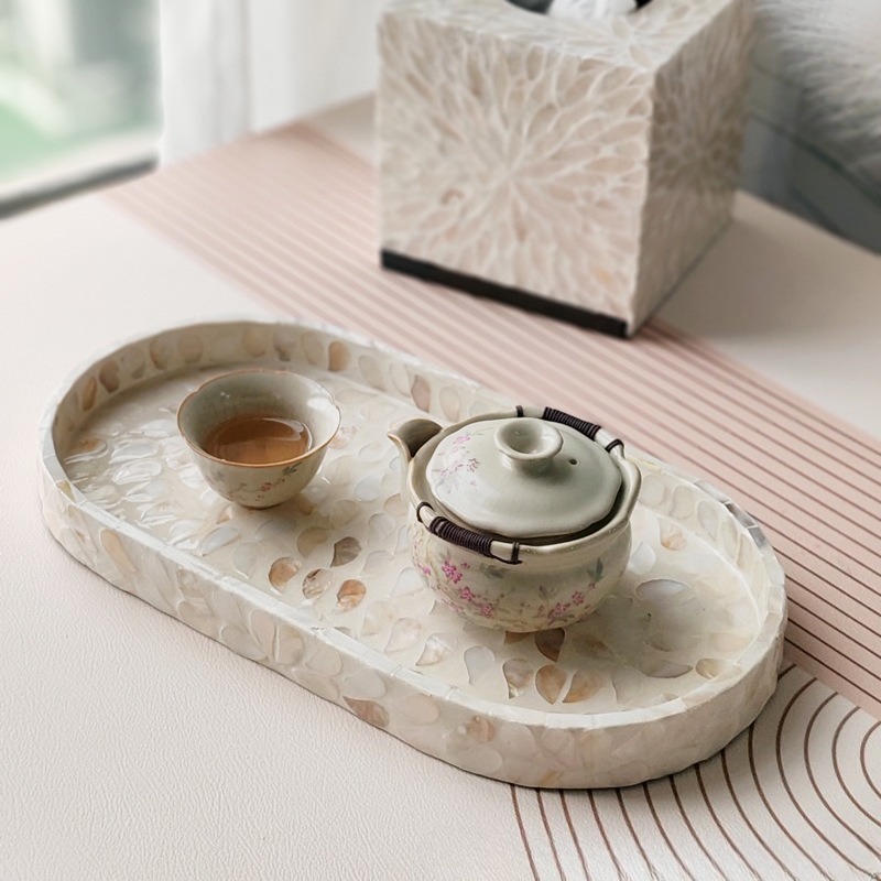 Nordic Luxury Natural Shell Tr - Marble Serving Board review and price