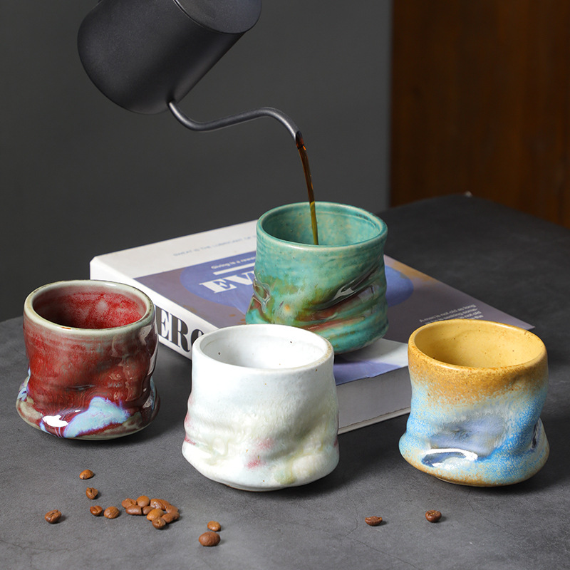 Stoneware Espresso Cups Vintag - Handmade Ceramic Mug review and price