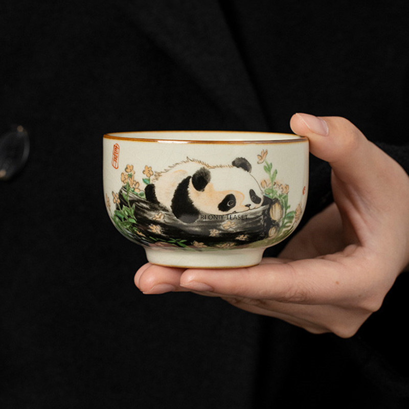 1 Pc Chinese Tradition Ru Kiln - Handmade Ceramic Mug review and price