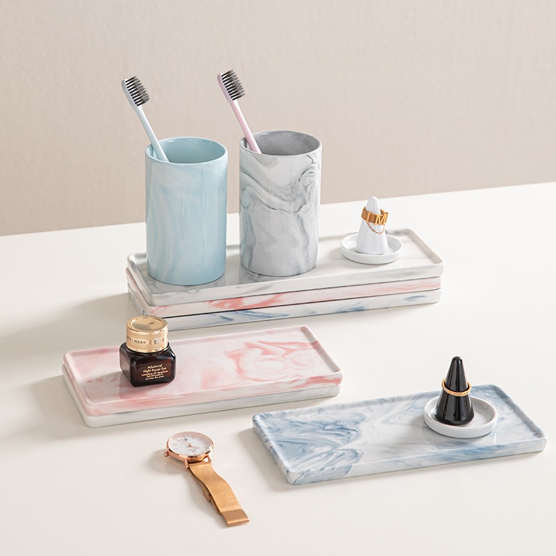 Rectangular Ceramic Tray Creat - Marble Serving Board review and price