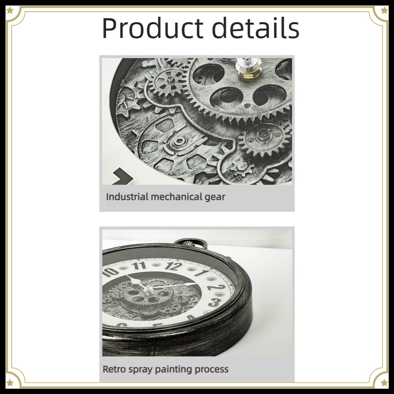Vintage Ndustry Wall Clocks Dy - Luxury Lifestyle Watches review and price