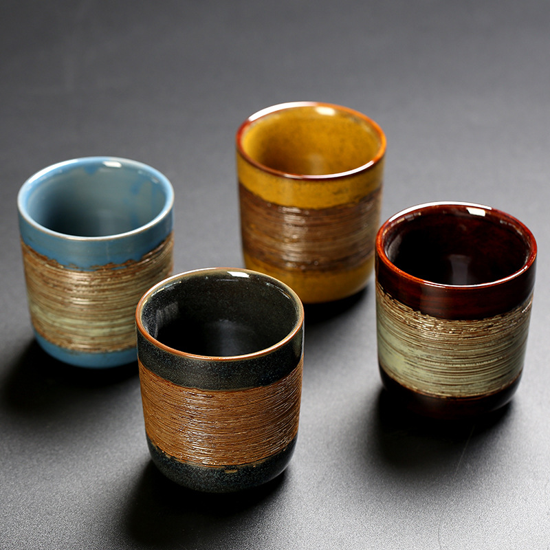 Japanese Kiln Tea Cup Creative - Handmade Ceramic Mug review and price