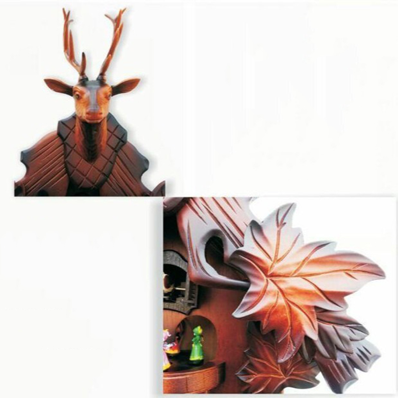 Cuckoo Wall Clock Solid Wood C - Luxury Lifestyle Watches review and price