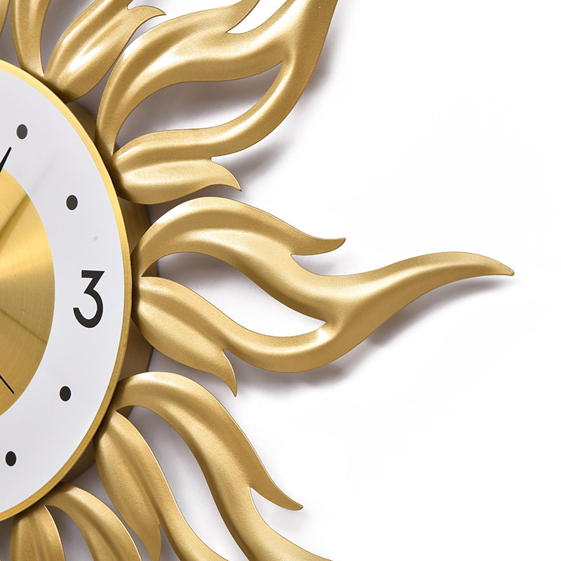 Nordic Gold Wall Clock Living  - Luxury Lifestyle Watches review and price