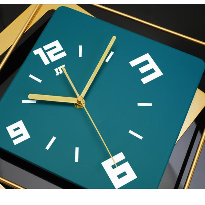 3D Nordic square Swing Wall Cl - Luxury Lifestyle Watches review and price