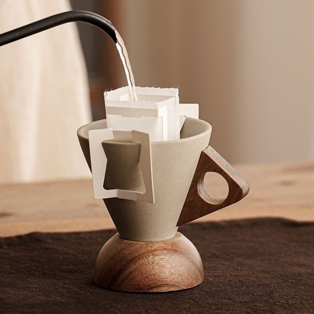 Coarse Ceramic Triangular Cone - Handmade Ceramic Mug review and price